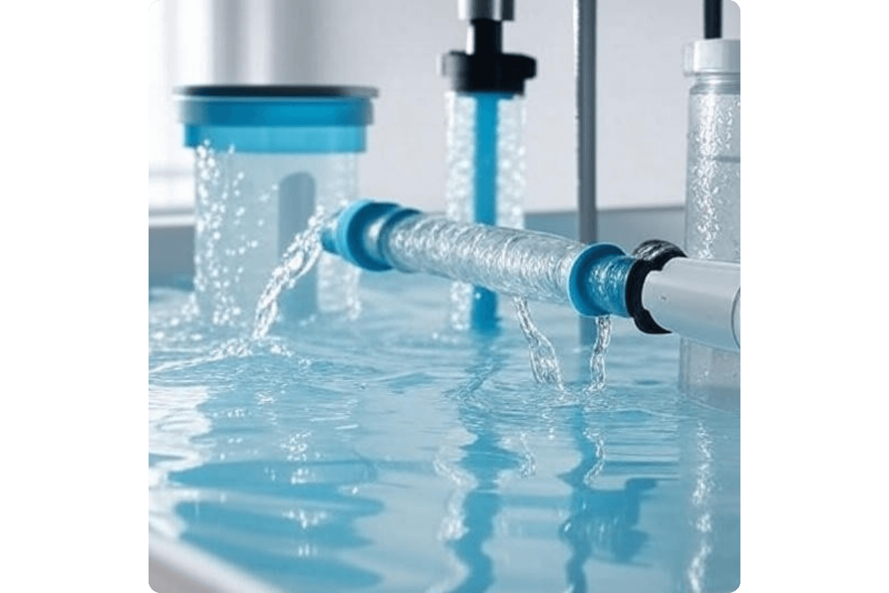 Potabilización, descalcificación, eliminación de metales pesados y plásticos, remineralización, alcalinización…